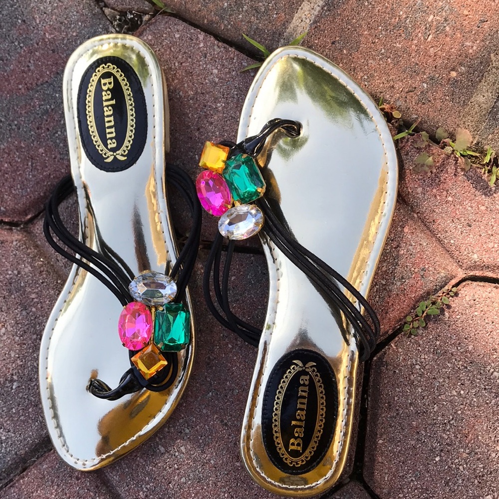 Balanna The stone flower flats 💎